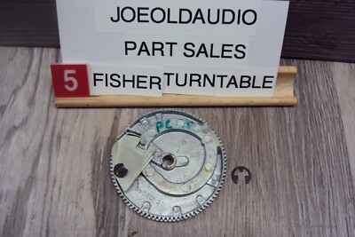 Fisher PC 5 Turntable Main Cam Gear & Clip. Tested. Parting Out Entire PC 5-image