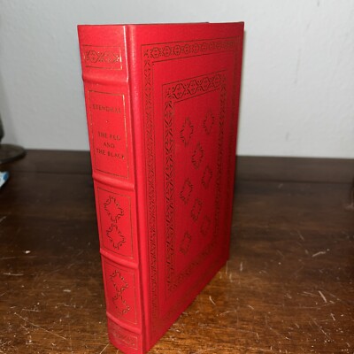 The Red and the Black Stendhal Franklin Library Leather 1981 Unread Mint Cond.-image