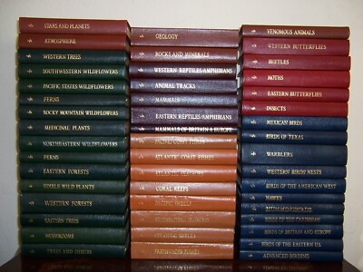 Easton Press Signed Roger Tory Peterson FIELD GUIDES 48 vols The Fifieth Annv Ed-image