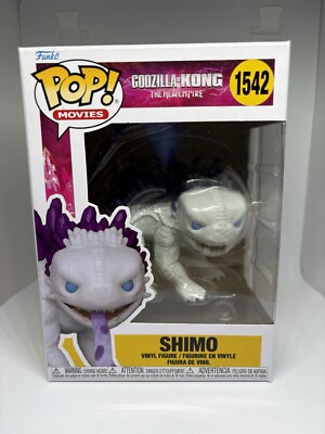 Funko Pop! Shimo with Ice Ray #1542 Godzilla x Kong The New Empire, + protector-image