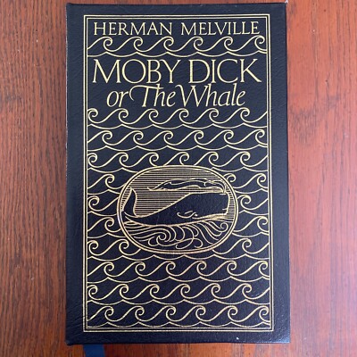 Easton Press Moby Dick or the Whale by Herman Melville   100 Greatest Series-image