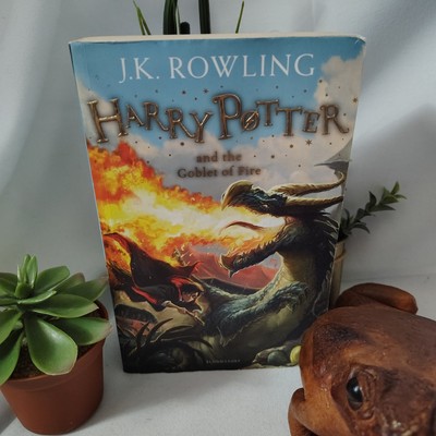 🕯️Harry Potter and the Goblet of Fire Paperback  Bloomsbury Good Condition-image