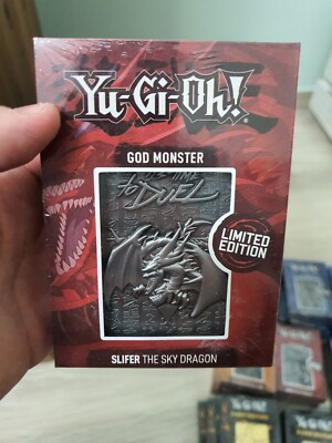 SLIFER THE SKY DRAGON - LIMITED EDITION - YU GI OH - ONLY 9995 WW - METAL-image