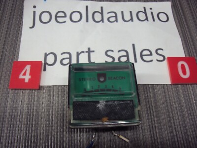 Fisher Quad Receiver 4035 Meter & Mounting Hardware. Tested. Parting Out 4035.-image