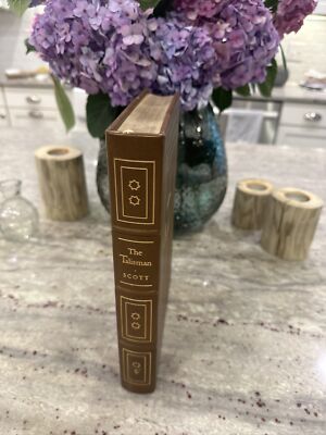EASTON PRESS - THE TALISMAN, Sir Walter Scott, Collectors Leather Bound~1976-image