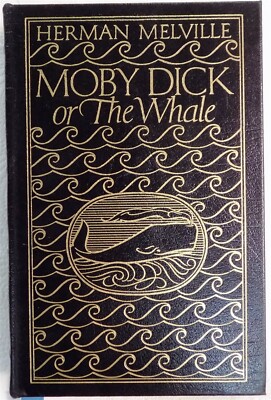 Moby Dick or The Whale by Herman Melville Easton Press 1977 Leather Bound Gold-image