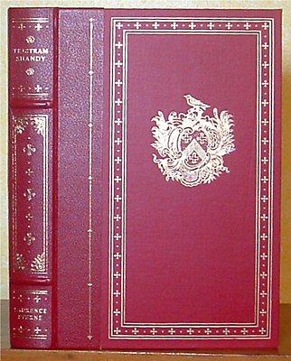 Tristram Shandy by Laurence Sterne Franklin Library quarter Leather Bound-image