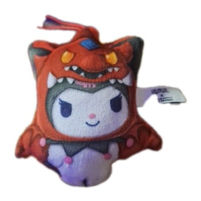 McDonalds Yu-Gi-Oh! x Hello Kitty Kuromi Slifer The Sky Dragon Plush Toy 2024-image