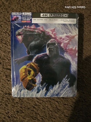 Godzilla X Kong: The New Empire 4k Steelbook (4K+Blu-ray+Digital) Brand New! -image