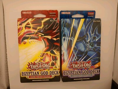 Yugioh EGYPTIAN GOD DECKS SLIFER THE SKY DRAGON OBELISK THE TORMENTOR1st Edition-image