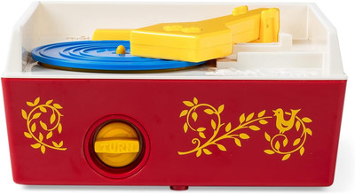 Fisher Price Classics - Record Player - Retro, Tactile Interactive Retro Toy-image
