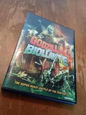 Godzilla Vs. Biollante (DVD, 2014) Miramax HTF RARE OOP Region 1-image