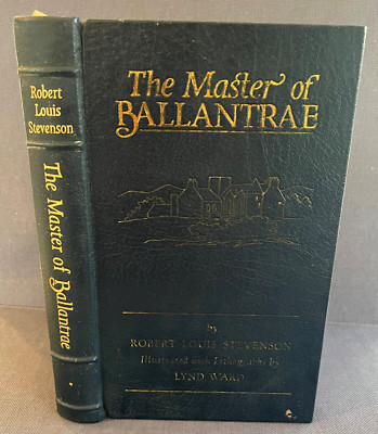 THE MASTER of BALLANTRAE By ROBERT LOUIS STEVENSON EASTON PRESS 1965 LEATHER-image