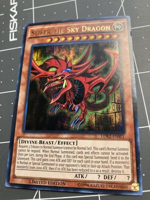 Yu-Gi-Oh! Slifer the Sky Dragon LDK2-ENS01 Ultra Rare Limited Near Mint a1/-image