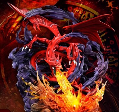 MX Studio Duel Yu-Gi-Oh​ Slifer the Sky Dragon Resin Statue In Stock H42cm New-image