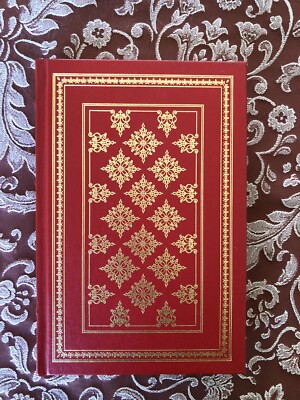 THE RED BADGE OF COURAGE by Stephen Crane Franklin Library 1/4 Leather HC 1981-image