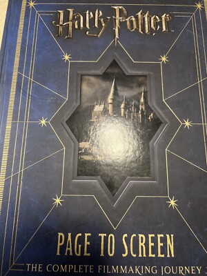 Harry Potter Page To Screen 2011 Collectible Book-image