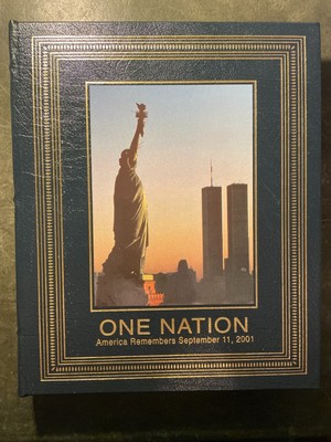 One Nation Special Edition: America Remembers 9/11, Easton Press Leather -NEW--image