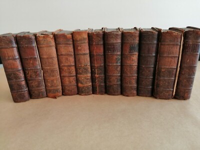 1761-1764.William Rider:A New History of England. 11 books. Very rare!-image