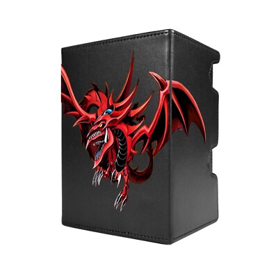 Slifer the Sky Dragon Deck Box - Holds 100 Double Sleeved Cards & Dice Tray-image