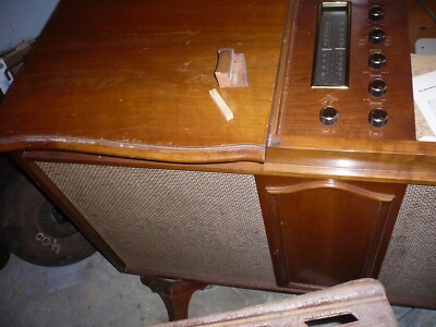 The Fisher Electra  IV Stereo Console   - Model E44 one owner must be picked up-image