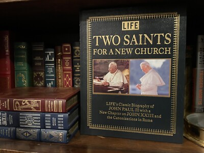 EASTON PRESS LEATHER BOUND, TWO SAINTS FOR A NEW CHURCH- LIFE 2014 EDITION-image