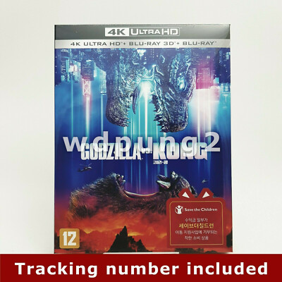 Godzilla vs Kong - 4K UHD + BLU-RAY 2D & 3D w/ Slipcover-image