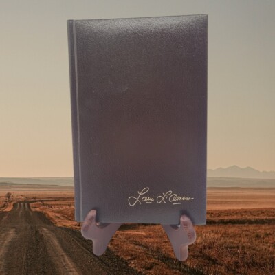 North To The Rails, By Louis L'Amour, Leatherette Hardcover, Bantam Books-image