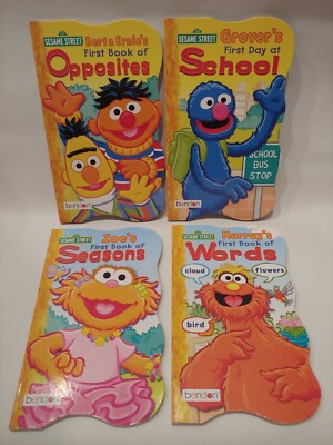 [4] Brand New Sesame Street First Books Series Board Books-image