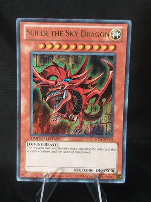 Slifer the Sky Dragon LC01-EN002 -Yu-Gi-Oh Legendary Collection - LP/MP-image
