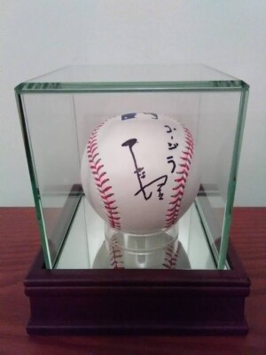 Haruo Nakajima Signed Baseball Godzilla 54 1954 Autograph Suit Actor With Case -image