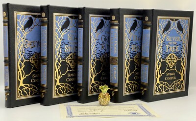 🖊SIGNED Easton Press DARK IS RISING SERIES Susan Cooper Collectors Edition RARE-image