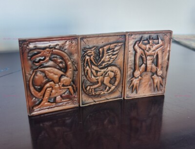 Yu-Gi-Oh! Millennium Stone Collection: Obelisk, Slifer, and Ra God Cards-image