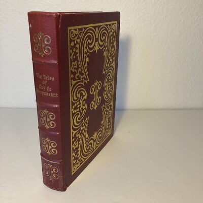 The Tales of Guy de Maupassant Easton Press 1977 Leather Bound Edition Decor-image