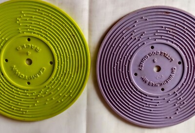 Vtg.  Two DISCS For Fisher Price Record Player.  #R-image