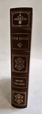 Tom Jones by Henry Fielding Franklin Library 1980 Edition 1/4 Leatherbound Book-image