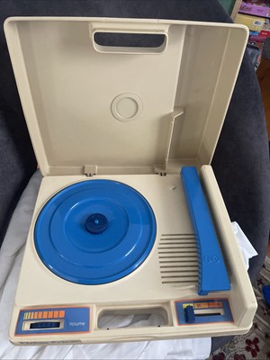 Vintage 1978 Fisher-Price Record Player 825 Portable Phonograph Working 33 & 45-image