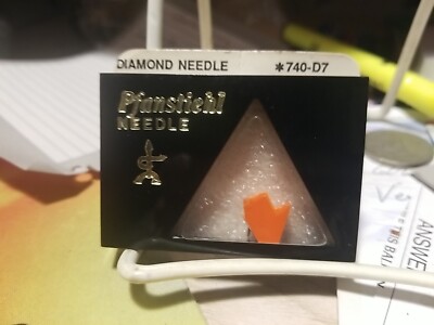 740-D7 TURNTABLE STYLUS DIAMOND NEEDLE for Sanyo Fisher ST29D MG-29 ST55D Japan-image