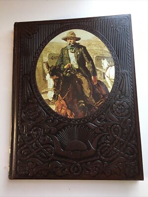 Time Life Old West Series The Gunfighters Book Vintage 1977 Faux Leather-image