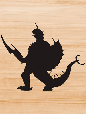 Decal Vinyl Car Truck Sticker - Godzilla Kajui Gigan 2 You Pick Size & Color-image