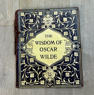 The Wisdom Of Oscar Wilde Brentano’s 1906 Leather Bound -image