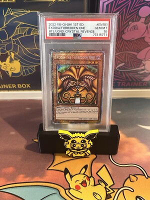 Yugioh - Exodia the Forbidden One BLCR-EN101 1st Starlight Rare PSA 10 GEM MINT-image