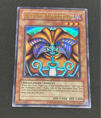 Yu-Gi-Oh Exodia The Forbidden One RP01-EN021 Ultra English-image