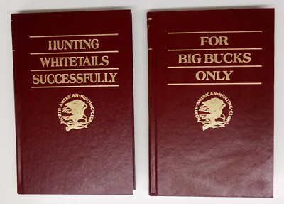 Hunting Whitetails Successfully & For Big Bucks Only Murray Fears Book Lot B-image