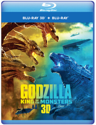 BLU-RAY Godzilla: King of the Monsters (Blu-Ray 3D, Blu-Ray, 2019) NEW 3D-image