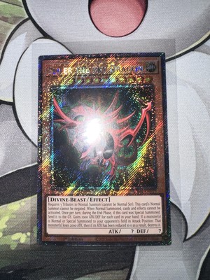 Slifer the Sky Dragon (Platinum Secret Rare) - Quarter Century Stampede -image