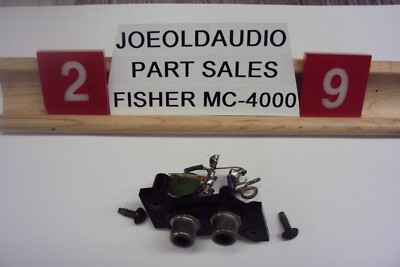 Fisher MC-4000 Combo Receiver RCA Speaker Output Jack Panel. Parting Out MC-4000-image