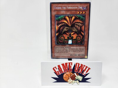 YuGiOh Exodia the Forbidden One MC1-EN001 Limited Edition Secret Rare LP-image