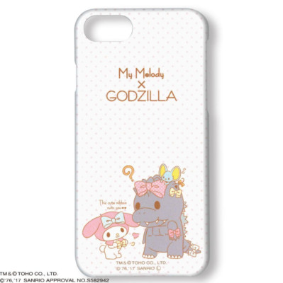Sanrio collaboration iPhone (6,7,8) case My Melody x Godzilla TOHO Godzilla JP-image