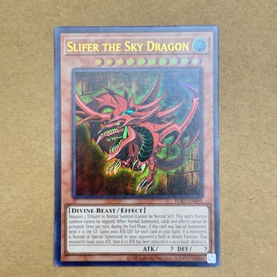 Yu-Gi-Oh! Slider The Sky Dragon EGST-EN001 Unlimited Edition NM-image